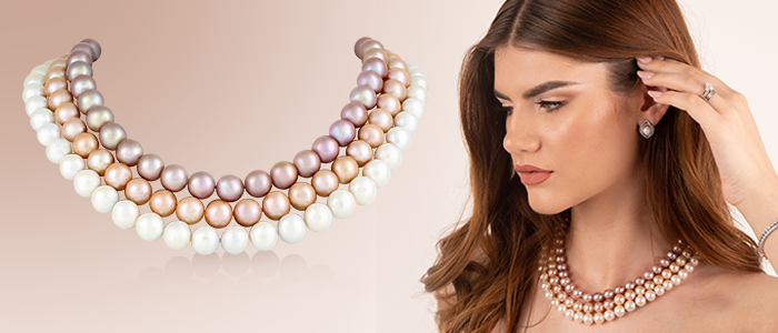 Colier aur 14k cultura Passione Perla