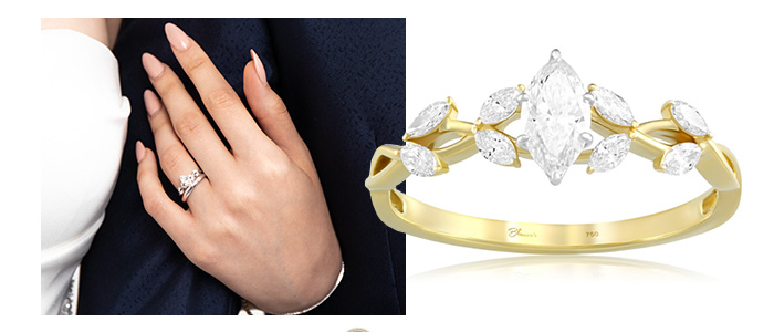 Diamant Marquise
